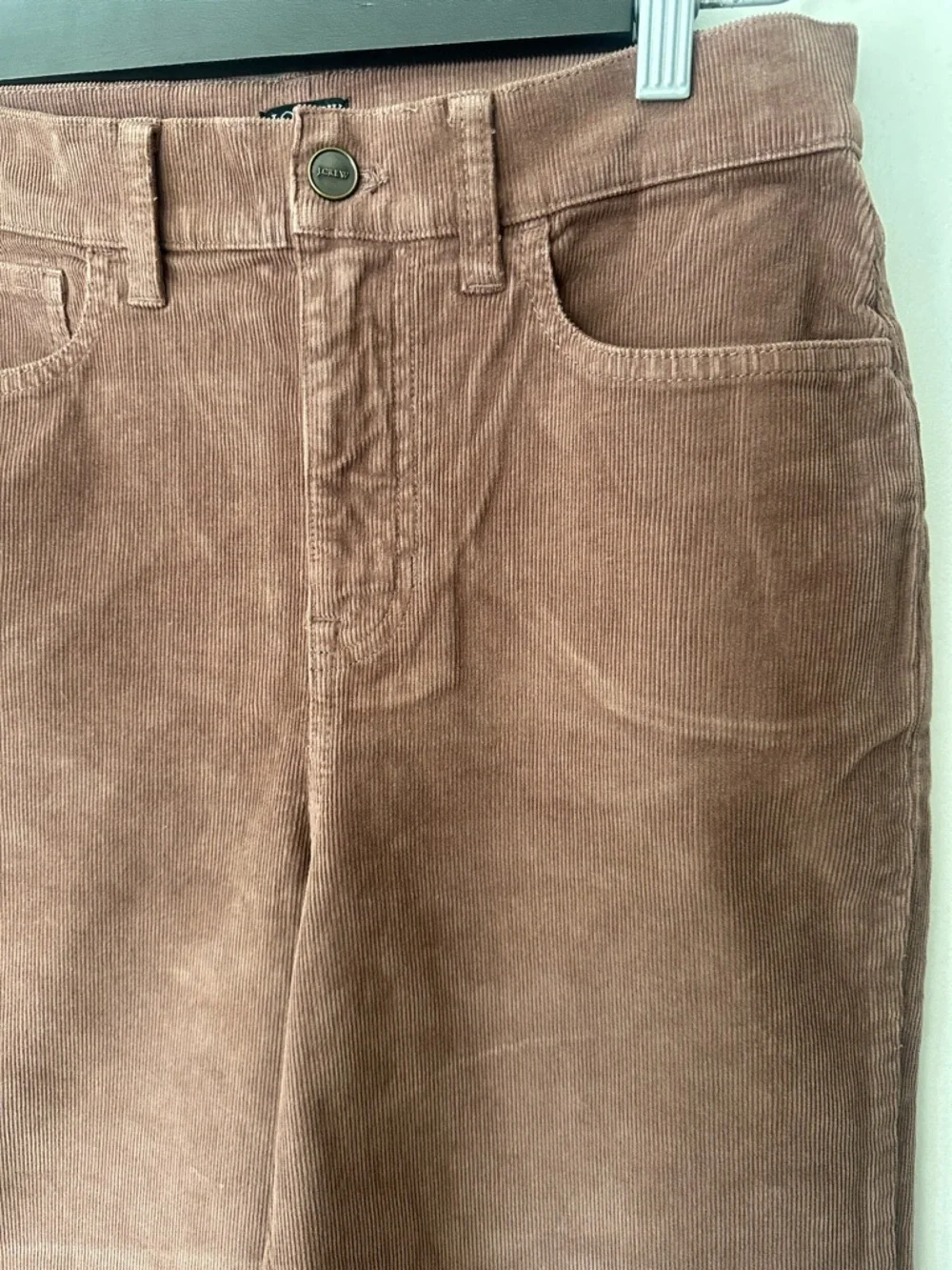 J.Crew Brown Corduroy High-Rise Wide Leg Pants Women 26